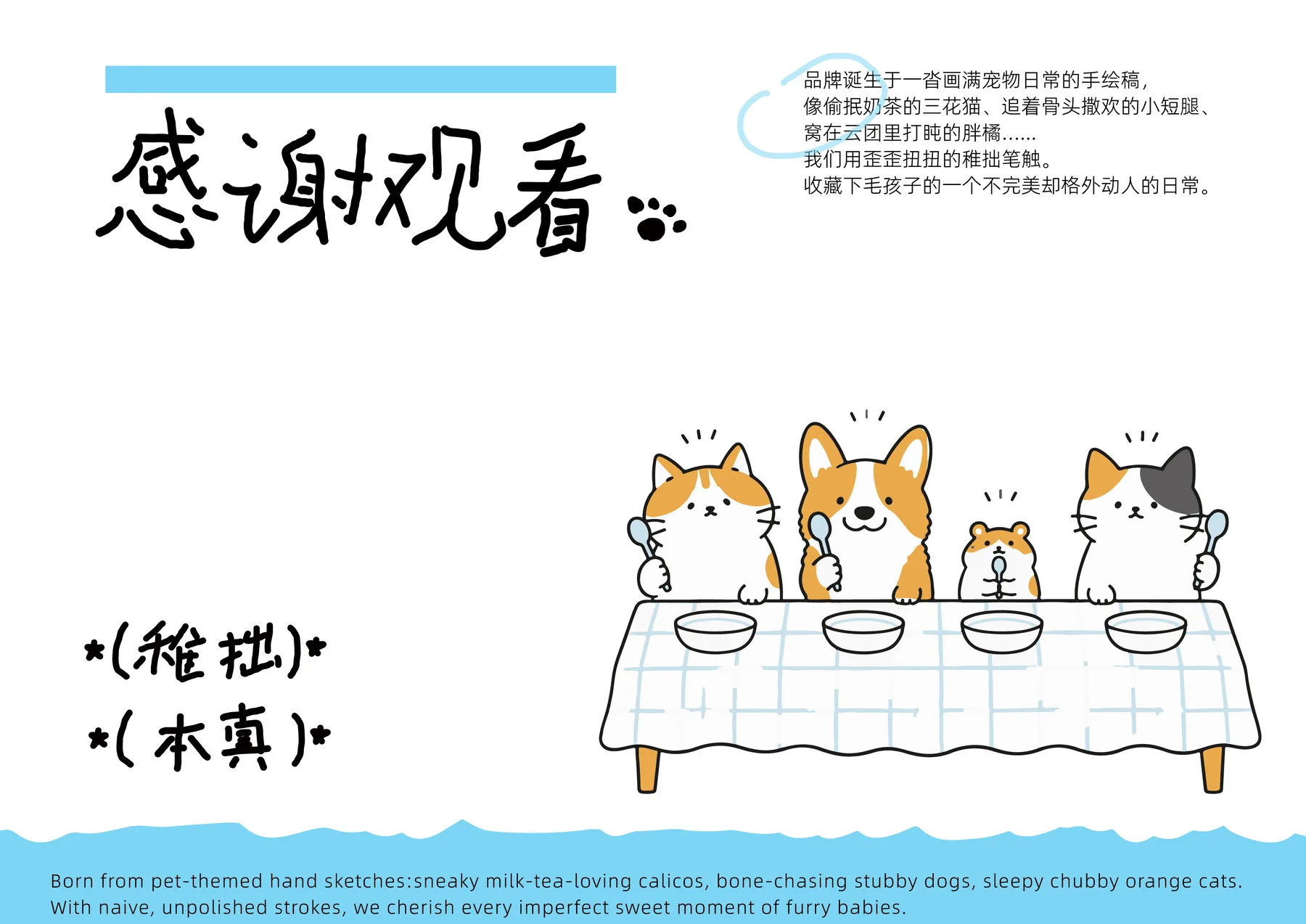 小拙宠物品牌设计结语